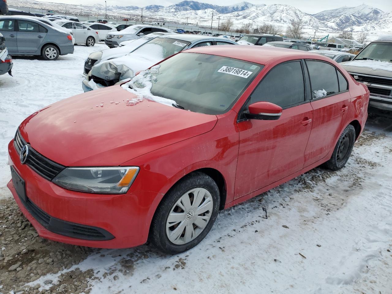 Image 1 of 2014 VOLKSWAGEN JETTA SE 2014 with VIN 3VWD17AJ7EM299986