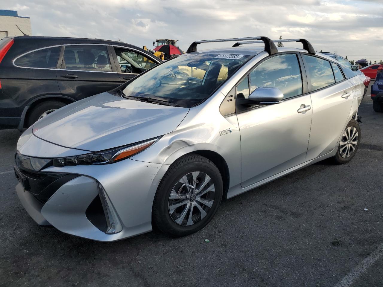 Image 1 of 2022 TOYOTA PRIUS PRIME LE 2022 with VIN JTDKAMFP8N3201393