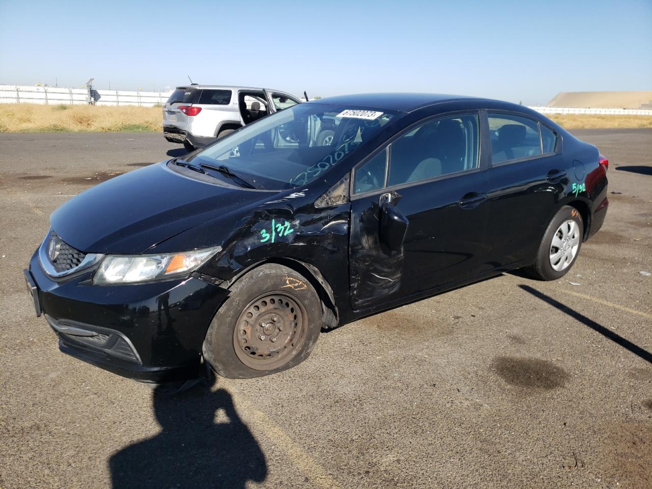 Image 1 of 2015 HONDA CIVIC LX 2015 with VIN 19XFB2F59FE285204