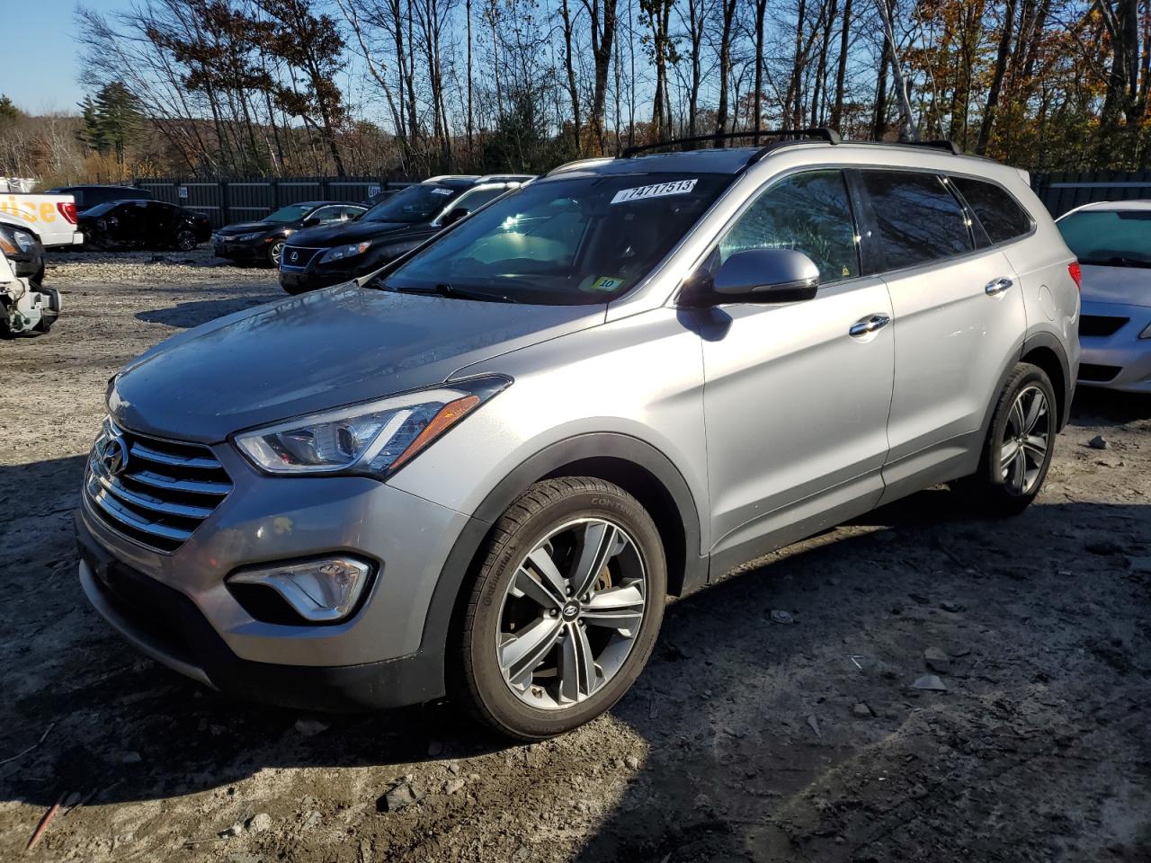 Image 1 of 2015 HYUNDAI SANTA FE GLS 2015 with VIN KM8SNDHF5FU122893