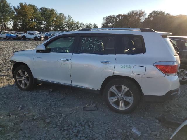 Image 2 of 2013 TOYOTA HIGHLANDER LIMITED 2013 with VIN 5TDDK3EH1DS237160