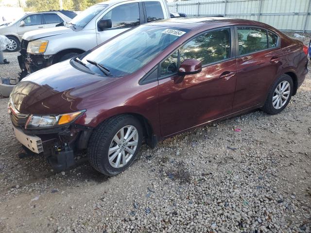 Image 1 of 2012 HONDA CIVIC EXL 2012 with VIN 19XFB2F92CE093542