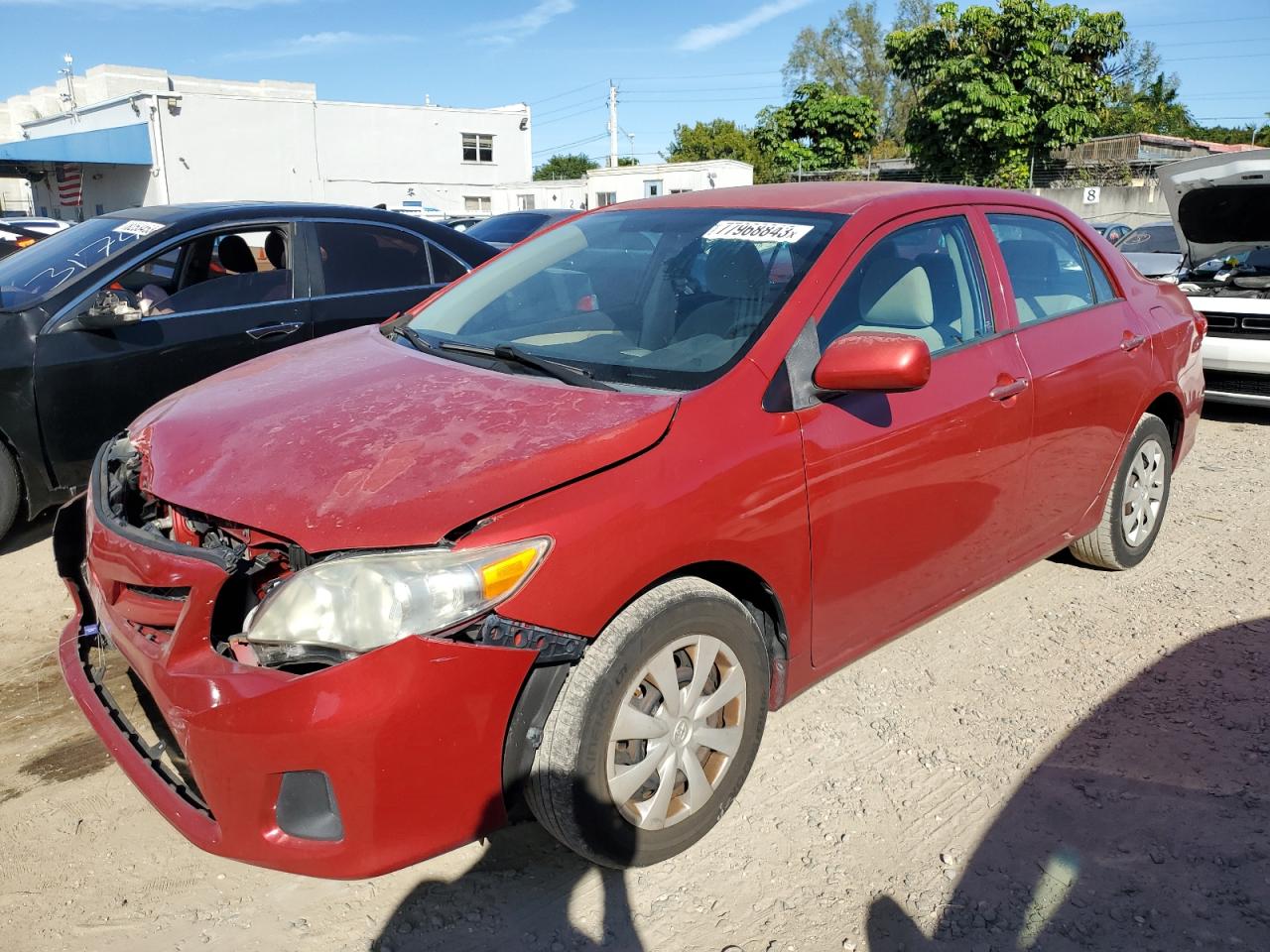 Изображение 1 2012 TOYOTA COROLLA BASE 2012 с VIN 5YFBU4EE0CP015360