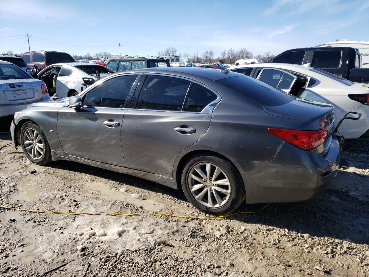 Image 2 of 2015 INFINITI Q50 BASE 2015 with VIN JN1BV7AP7FM343567