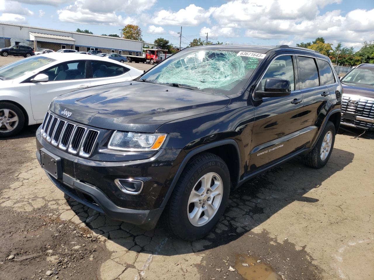 Obraz 1 z 2015 JEEP GRAND CHEROKEE LAREDO 2015 z VIN 1C4RJFAGXFC955463