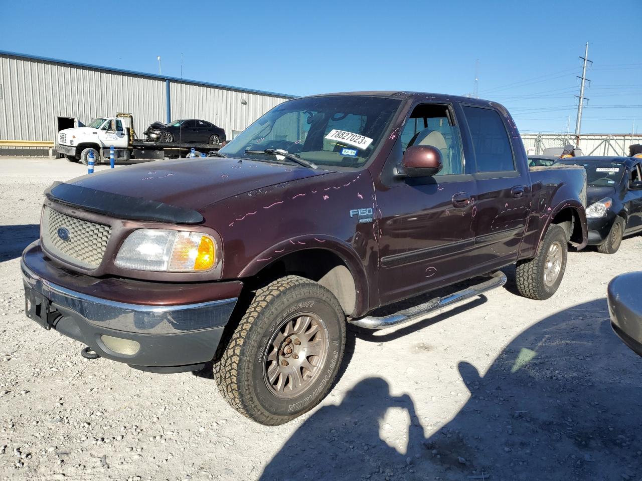Image 1 of 2001 FORD F150 SUPERCREW 2001 with VIN 1FTRW08L61KD59816