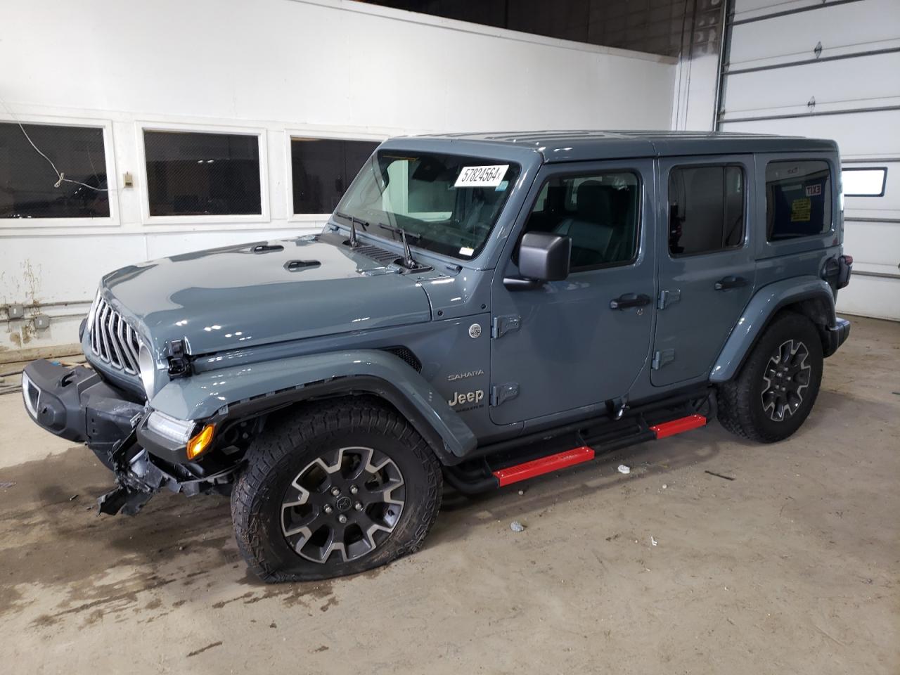 Image 1 of 2024 JEEP WRANGLER SAHARA 2024 with VIN 1C4PJXEN5RW118371