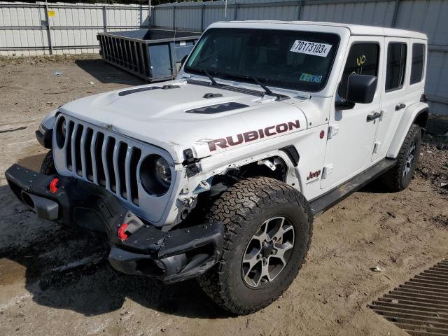 Image 1 of 2021 JEEP WRANGLER UNLIMITED RUBICON 2021 with VIN 1C4HJXFG0MW774491