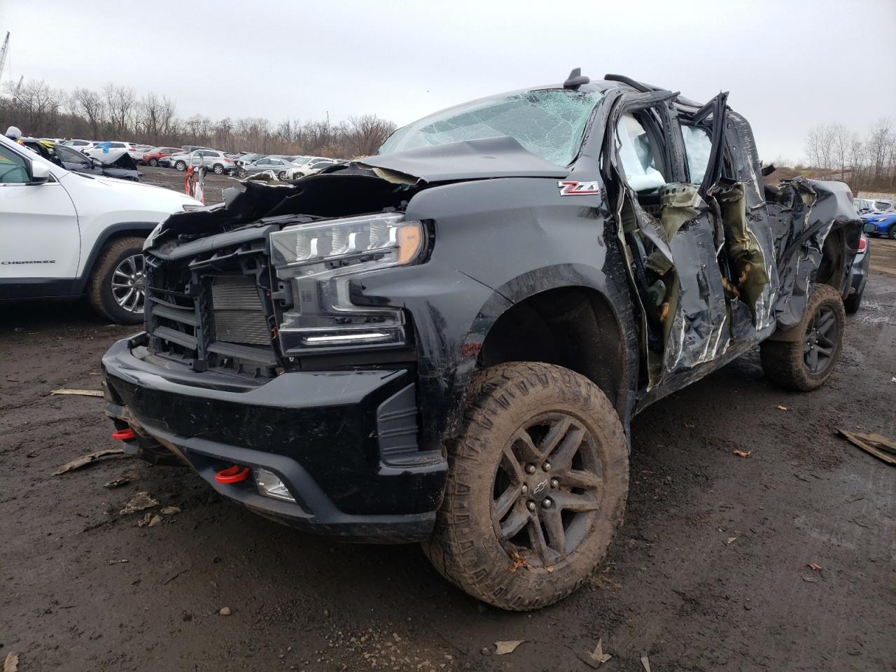 Obraz 1 z 2022 CHEVROLET SILVERADO LTD K1500 LT TRAIL BOSS 2022 z VIN 3GCPYFEL9NG100324