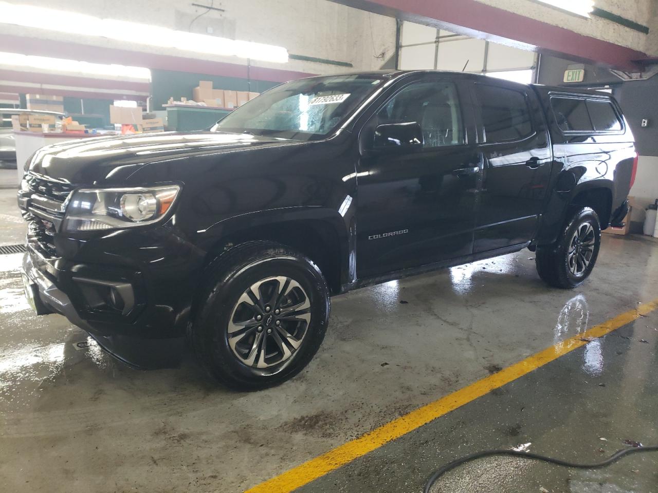 Изображение 1 2021 CHEVROLET COLORADO Z71 2021 с VIN 1GCGTDENXM1154426
