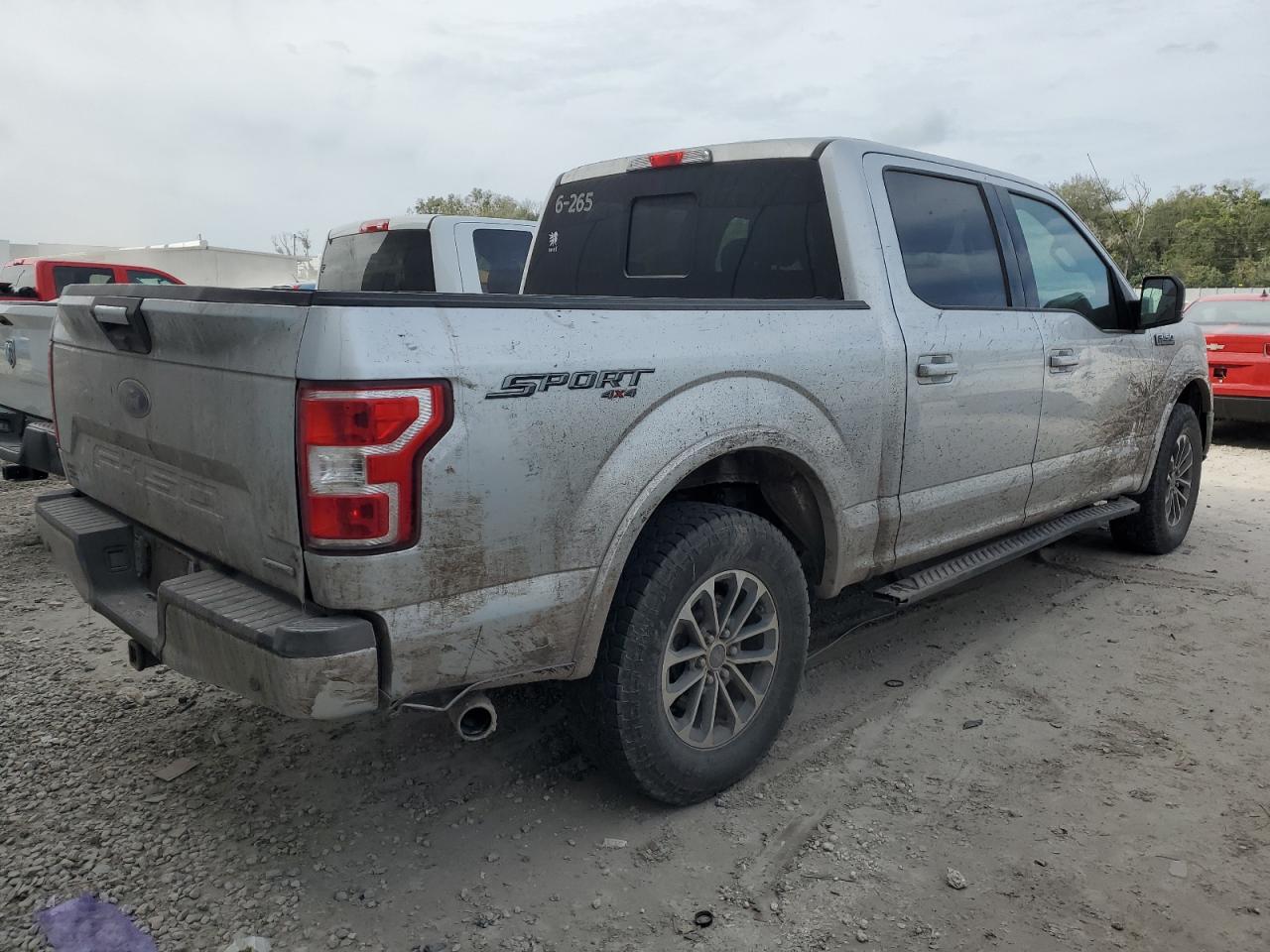 Image 3 of 2018 FORD F150 SUPERCREW 2018 with VIN 1FTEW1EP5JFB02408