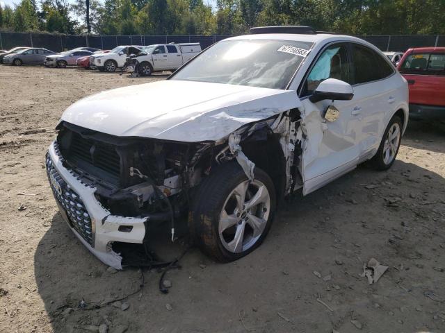 Image 1 of 2022 AUDI Q5 SPORTBACK PRESTIGE 45 2022 with VIN WA16AAFY4N2017481
