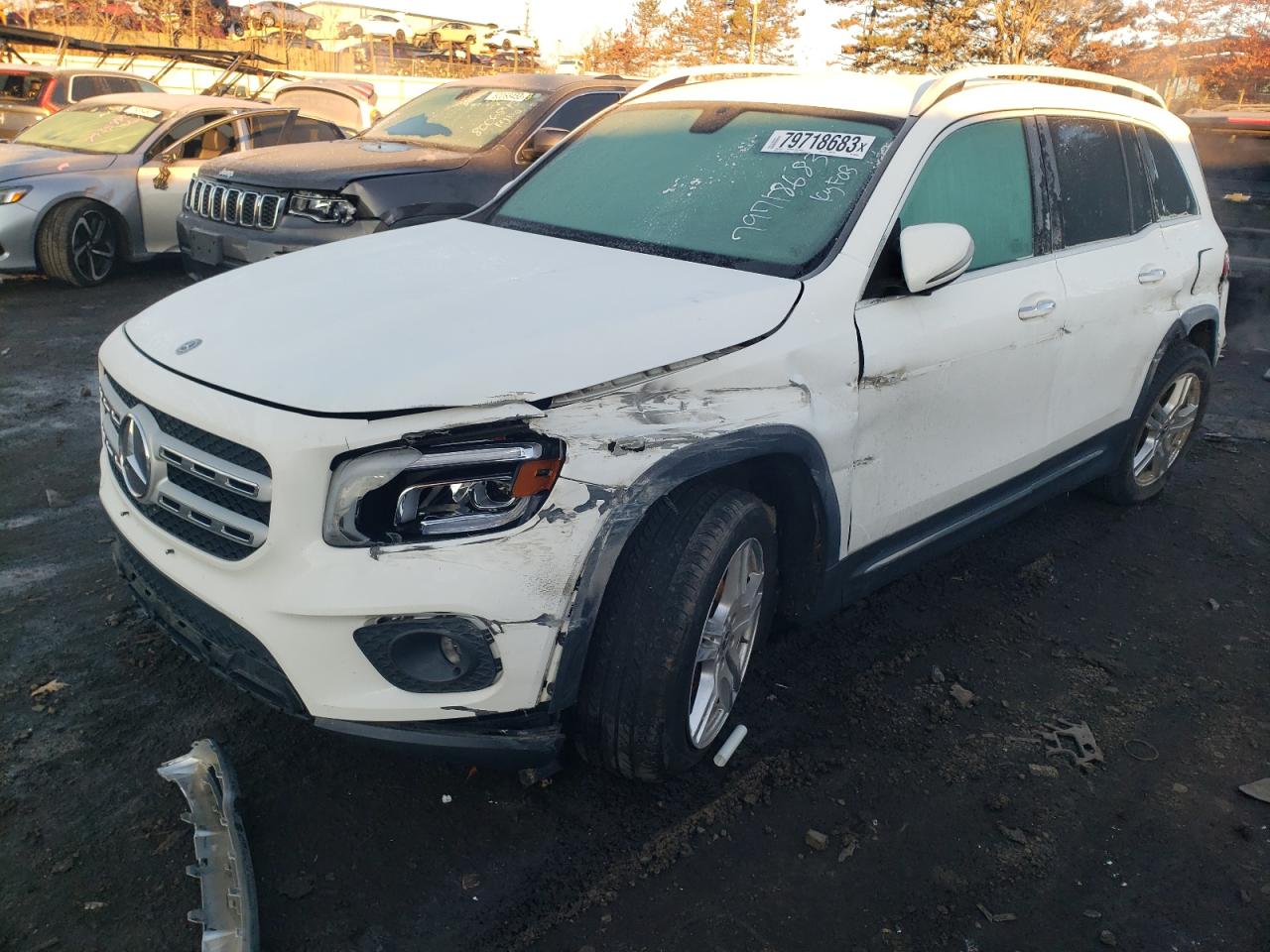 Image 1 of 2020 MERCEDES-BENZ GLB 250 4MATIC 2020 with VIN WDC4M4HB9LW009309