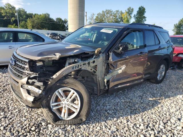 Image 1 of 2021 FORD EXPLORER XLT 2021 with VIN 1FMSK8DH7MGA80570