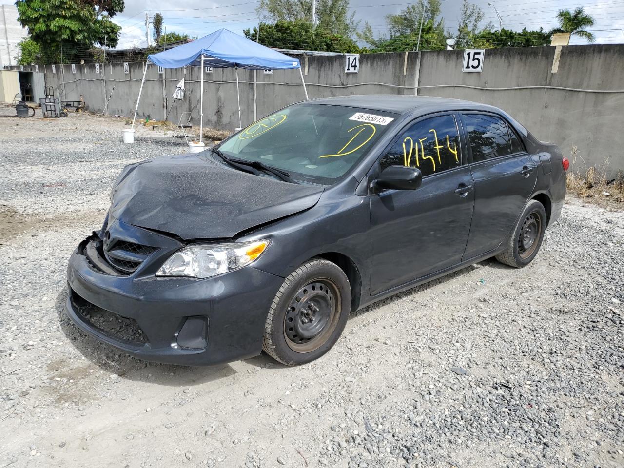 Изображение 1 2012 TOYOTA COROLLA BASE 2012 с VIN 2T1BU4EE4CC778157