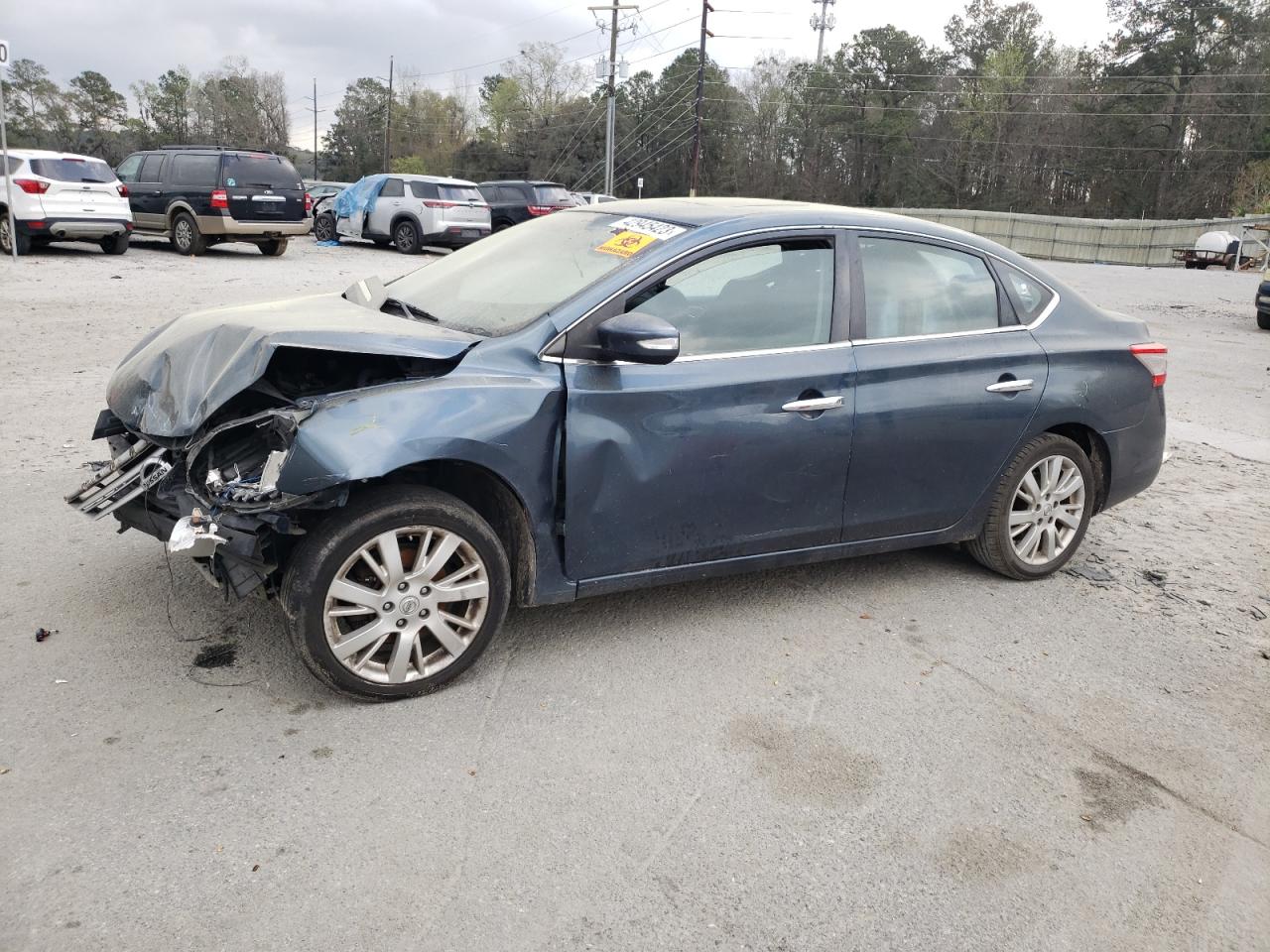 Image 1 of 2014 NISSAN SENTRA S 2014 with VIN 3N1AB7AP8EY281158