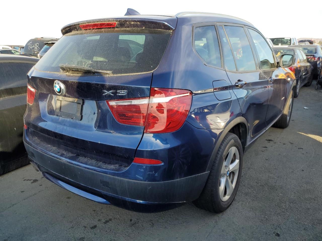 Image 3 of 2012 BMW X3 XDRIVE28I 2012 with VIN 5UXWX5C58CL719329