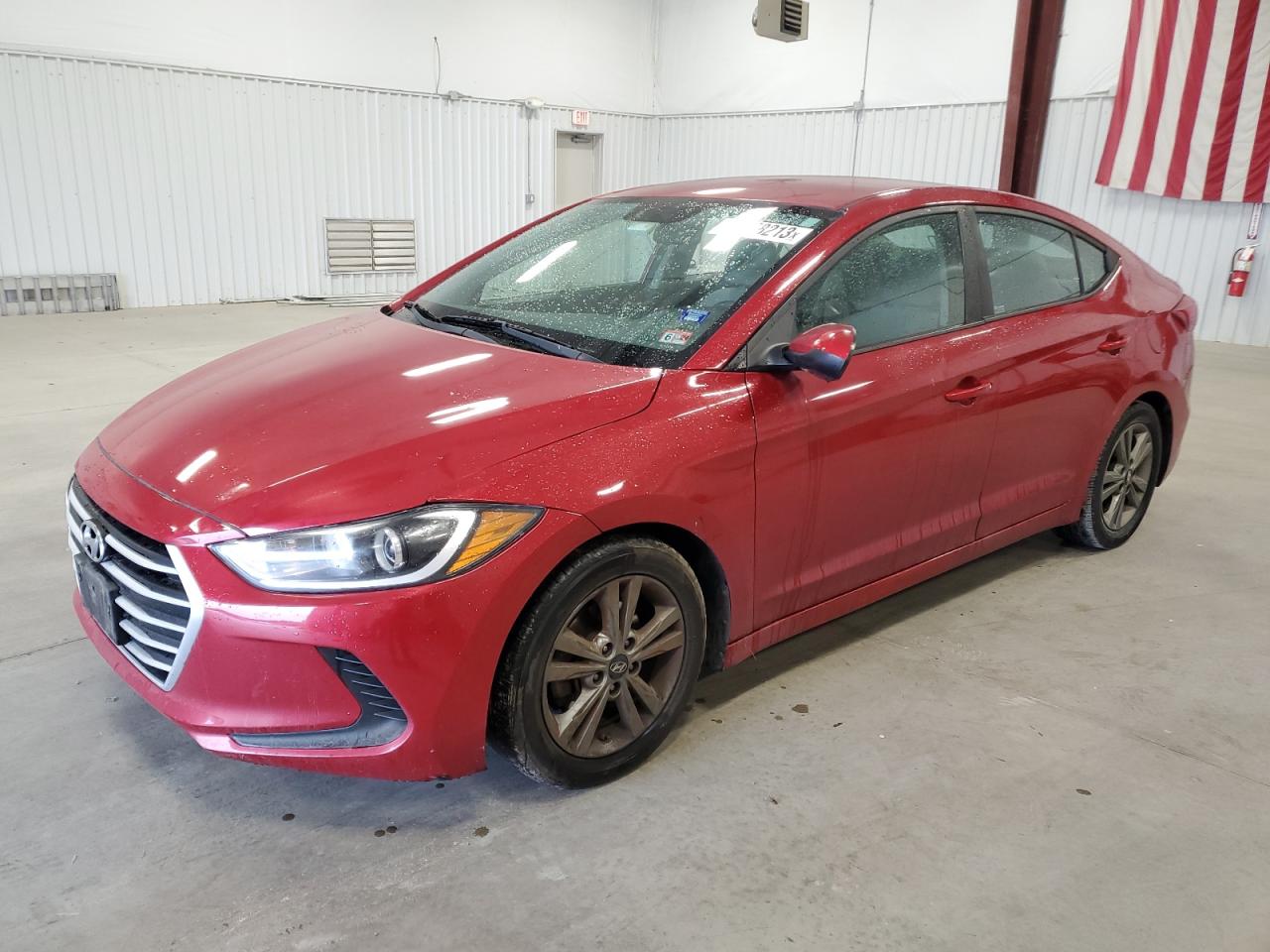 Image 1 of 2018 HYUNDAI ELANTRA SEL 2018 with VIN 5NPD84LF2JH297570