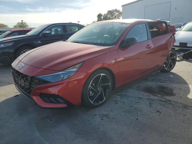 Obraz 1 z 2022 HYUNDAI ELANTRA N LINE 2022 z VIN KMHLR4AF8NU239790