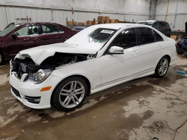 Image 1 of 2014 MERCEDES-BENZ C 300 4MATIC 2014 with VIN WDDGF8AB4ER316196