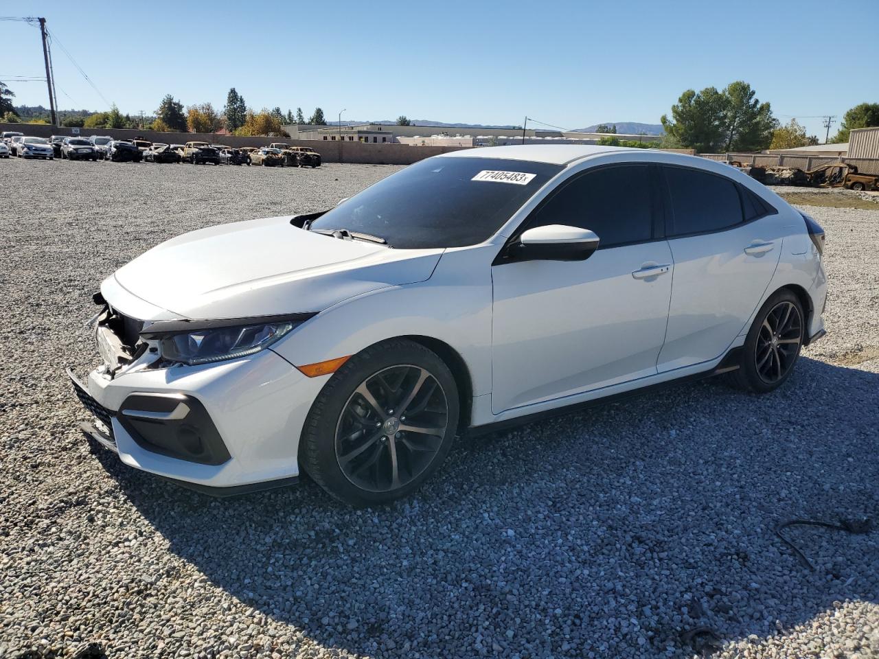 Image 1 of 2021 HONDA CIVIC SPORT 2021 with VIN SHHFK7H41MU427276