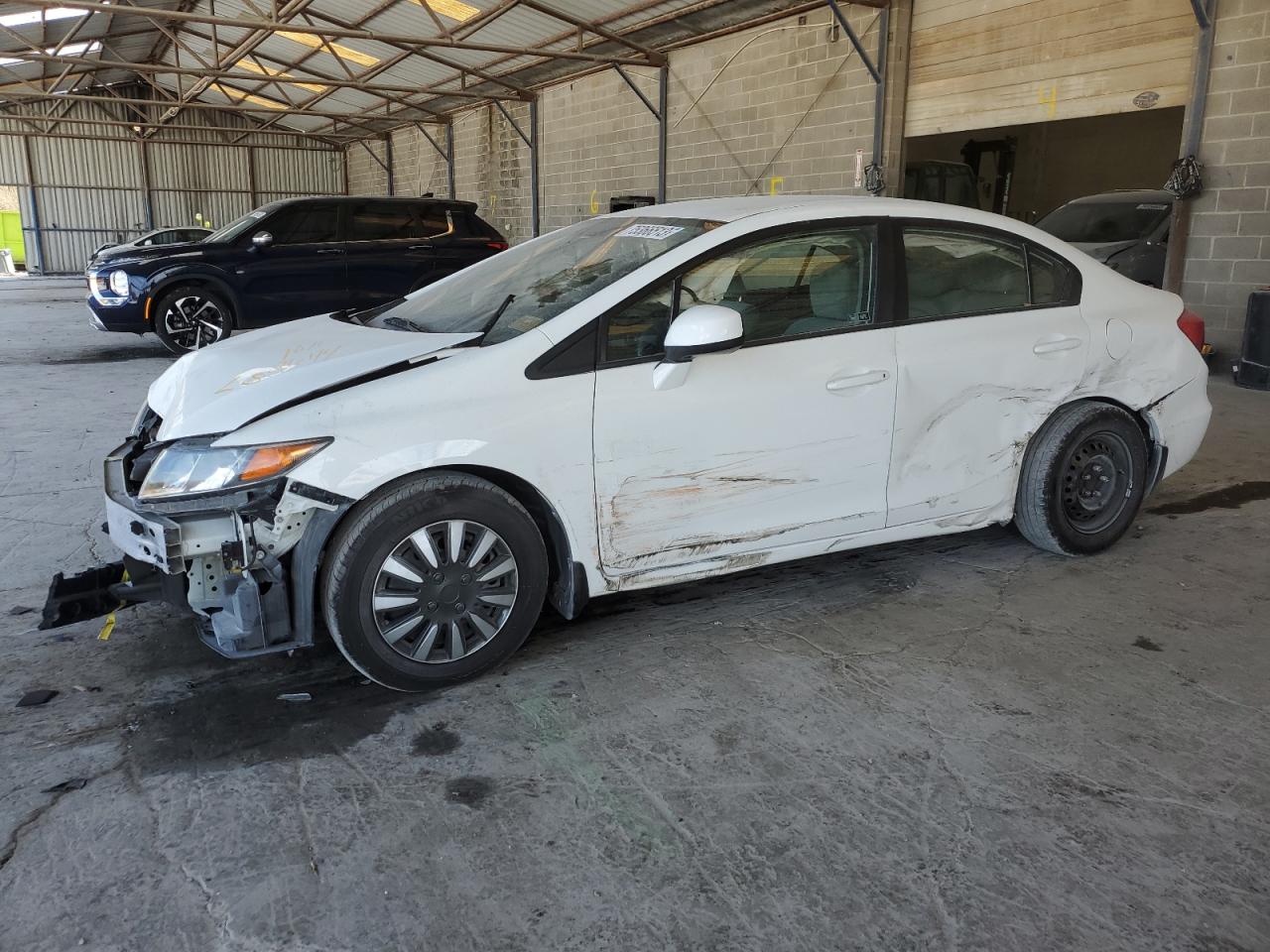Image 1 of 2012 HONDA CIVIC LX 2012 with VIN 19XFB2F57CE053115