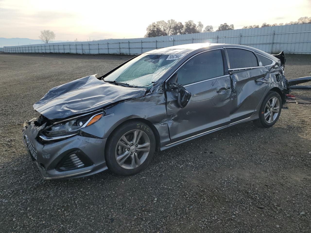 Image 1 of 2018 HYUNDAI SONATA SPORT 2018 with VIN 5NPE34AF3JH674803
