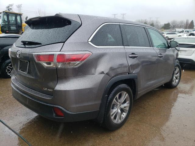 Obraz 3 z 2014 TOYOTA HIGHLANDER LE 2014 z VIN 5TDBKRFH0ES065455