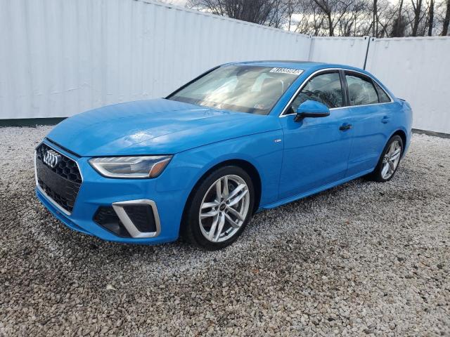 Image 1 of 2022 AUDI A4 PREMIUM PLUS 45 2022 with VIN WAUEAAF43NN010144
