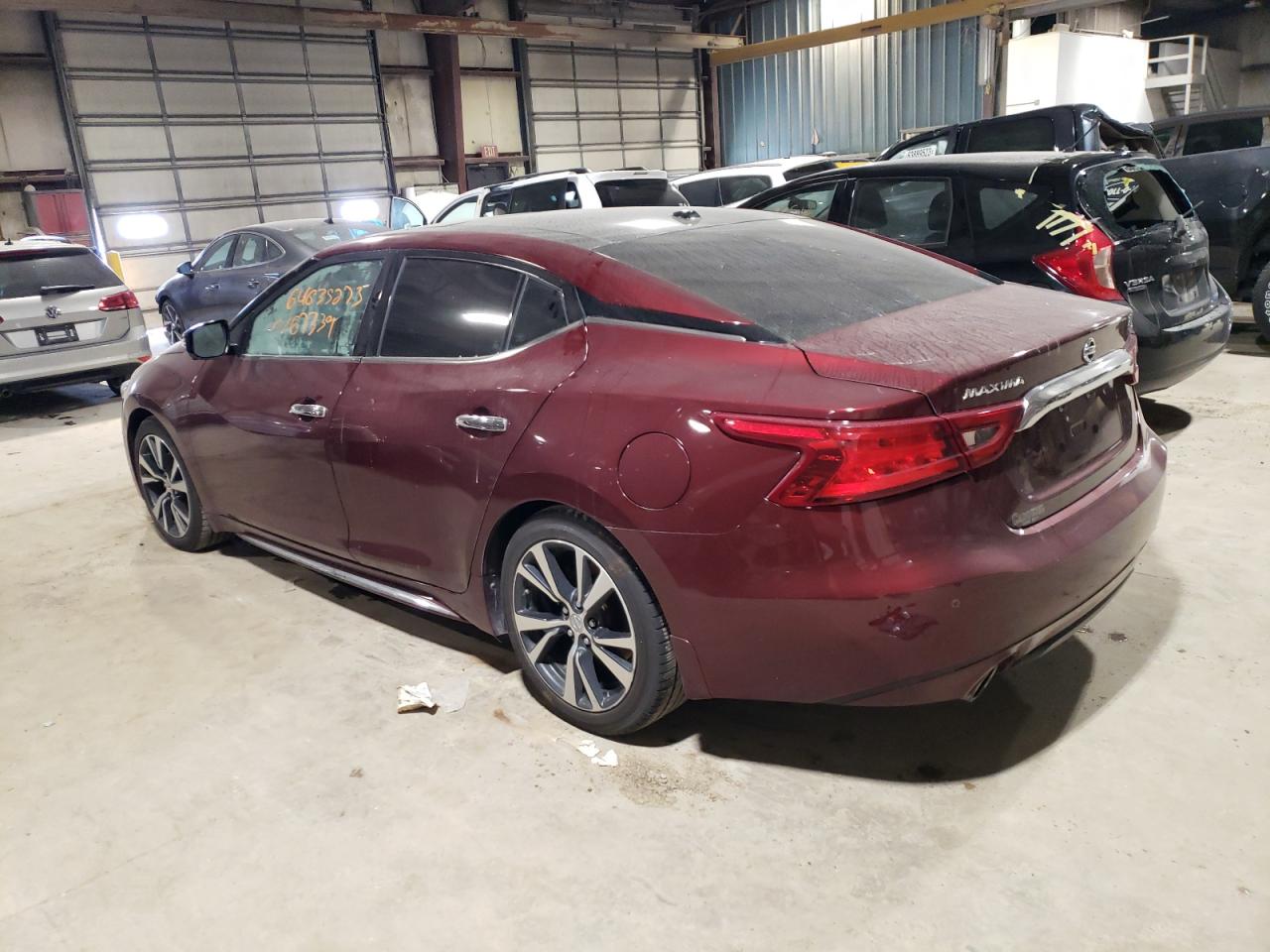Изображение 2 2017 NISSAN MAXIMA 3.5S 2017 с VIN 1N4AA6AP1HC412251