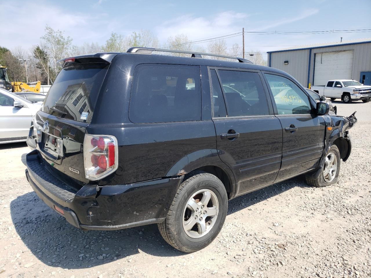Image 3 of 2007 HONDA PILOT EXL 2007 with VIN 2HKYF18557H500742