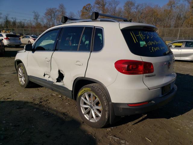 Image 2 of 2017 VOLKSWAGEN TIGUAN WOLFSBURG 2017 with VIN WVGSV7AX6HK027181