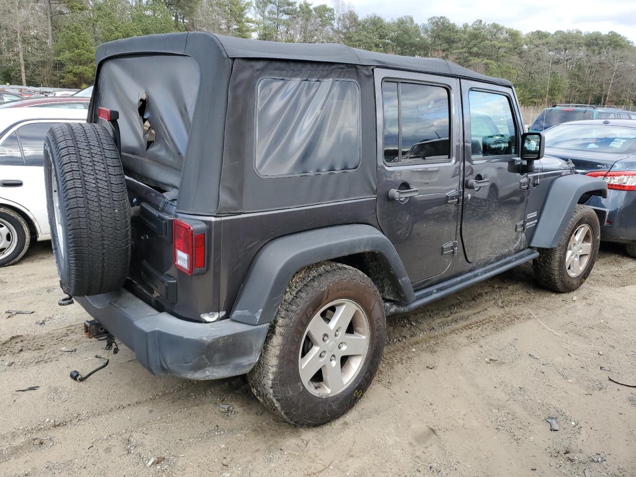 Изображение 3 2016 JEEP WRANGLER UNLIMITED SPORT 2016 с VIN 1C4BJWDG4GL221562