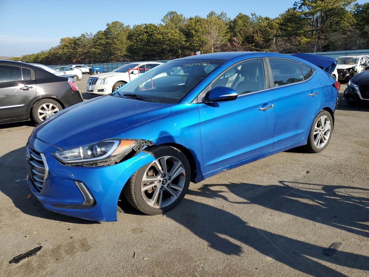 Obraz 1 z 2017 HYUNDAI ELANTRA SE 2017 z VIN KMHD84LF0HU355834