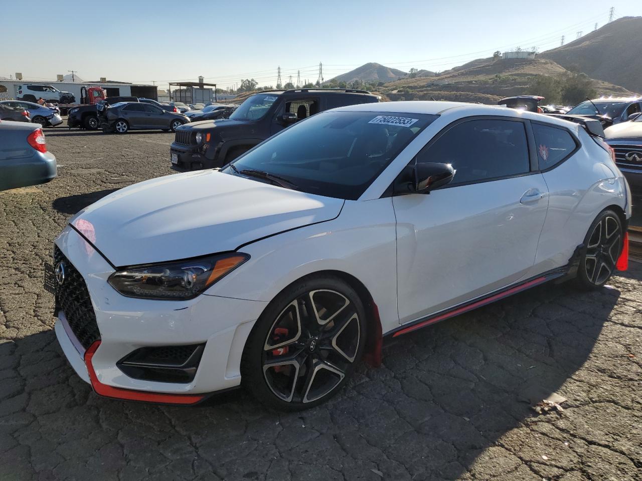 Image 1 of 2022 HYUNDAI VELOSTER N  2022 with VIN KMHT36AH4NU012143