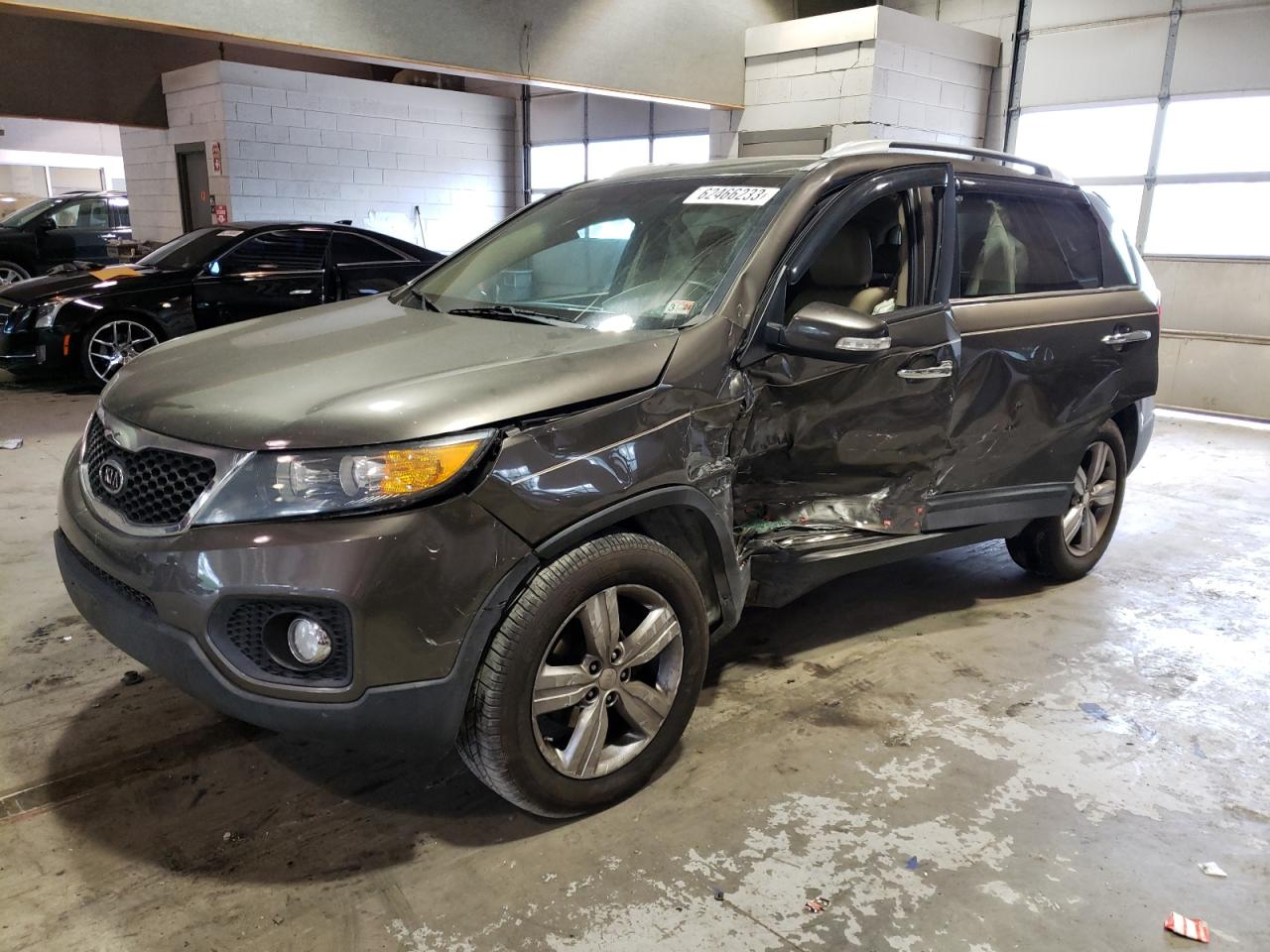 Image 1 of 2013 KIA SORENTO EX 2013 with VIN 5XYKUDA20DG362544