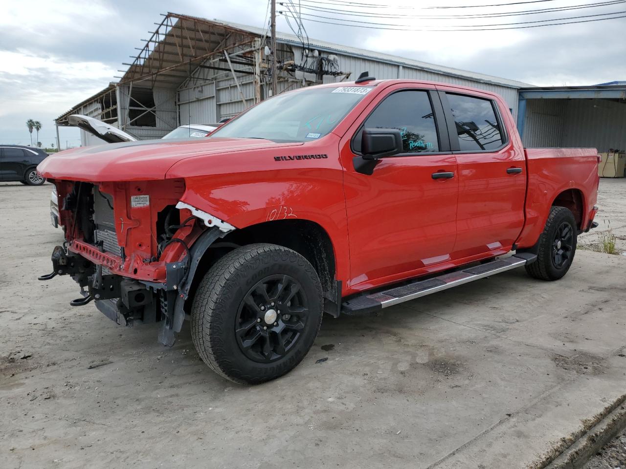 Image 1 of 2022 CHEVROLET SILVERADO LTD C1500 CUSTOM 2022 with VIN 1GCPWBEK6NZ142570