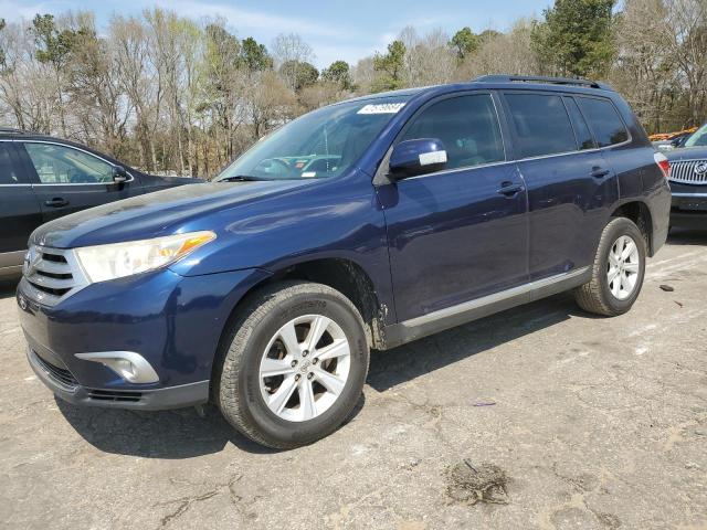Image 1 of 2013 TOYOTA HIGHLANDER BASE 2013 with VIN 5TDZK3EH2DS123934