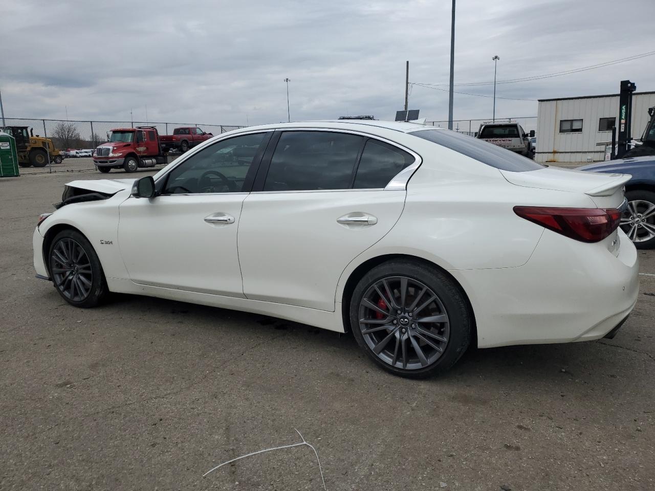 Image 2 of 2018 INFINITI Q50 RED SPORT 400 2018 with VIN JN1FV7AR2JM480606