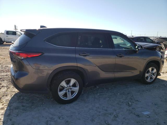 Image 3 of 2021 TOYOTA HIGHLANDER L 2021 with VIN 5TDZZRAH4MS058072