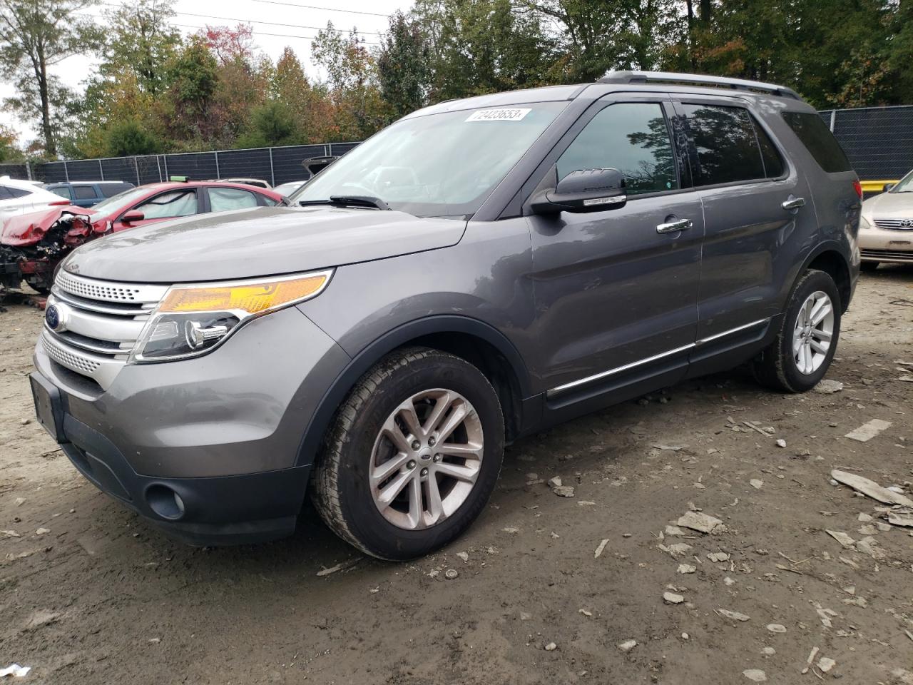 Image 1 of 2014 FORD EXPLORER XLT 2014 with VIN 1FM5K7D86EGC20682
