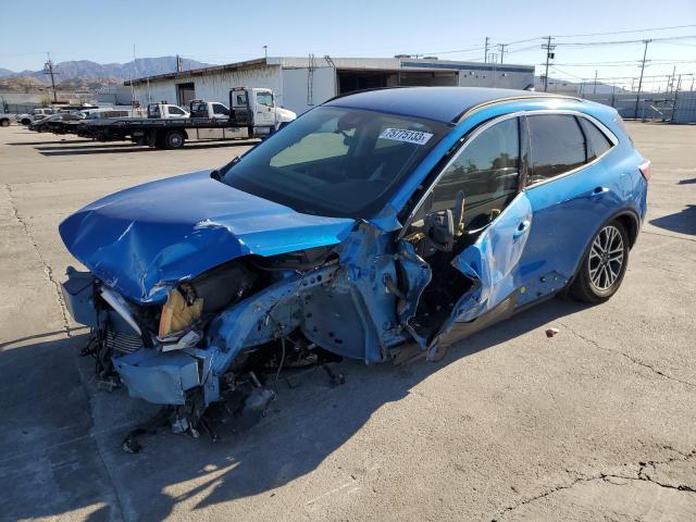 Image 1 of 2020 FORD ESCAPE SEL 2020 with VIN 1FMCU0H65LUA84139