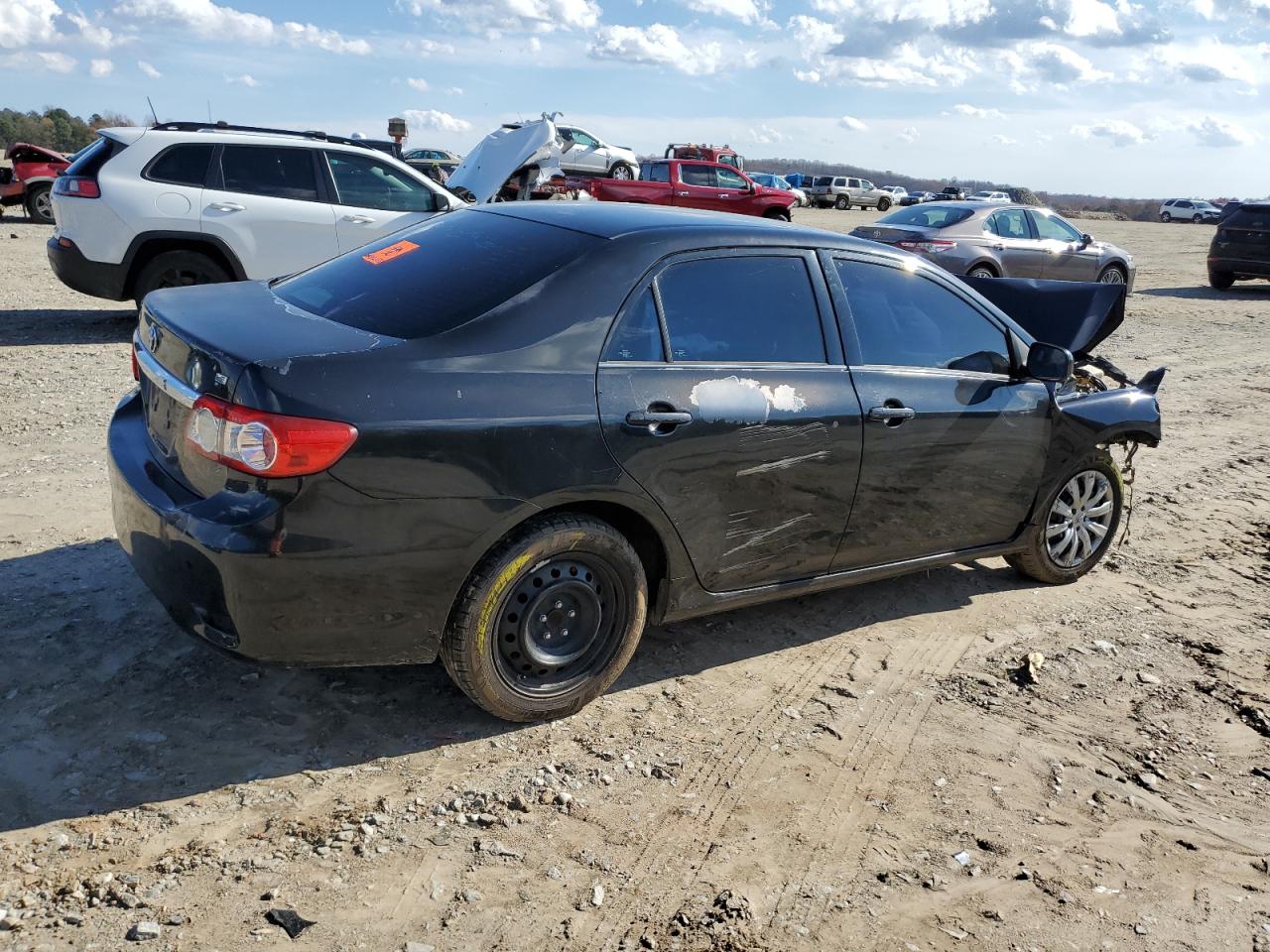 Image 3 of 2013 TOYOTA COROLLA BASE 2013 with VIN 2T1BU4EE7DC059874