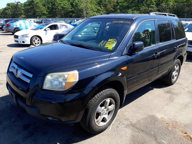 Изображение 2 2006 HONDA PILOT EX 2006 с VIN 2HKYF18426H525961