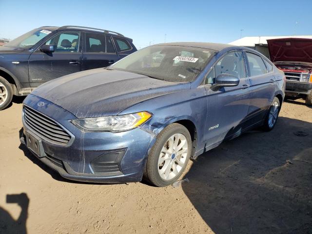 Image 1 of 2019 FORD FUSION SE 2019 with VIN 3FA6P0LU1KR104400