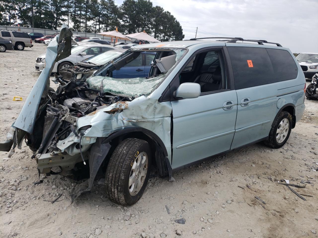 Image 1 of 2004 HONDA ODYSSEY EXL 2004 with VIN 5FNRL18984B021189