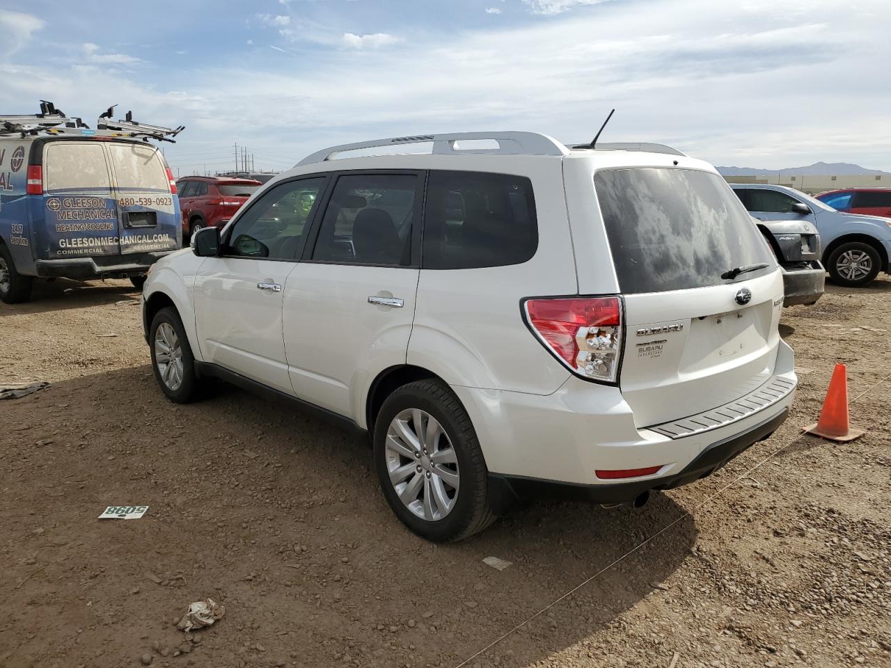 Image 2 of 2012 SUBARU FORESTER TOURING 2012 with VIN JF2SHAGC4CH444237