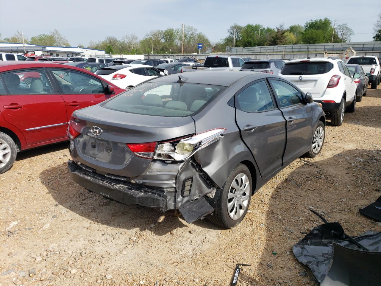 Изображение 3 2013 HYUNDAI ELANTRA GLS 2013 с VIN 5NPDH4AE8DH166030