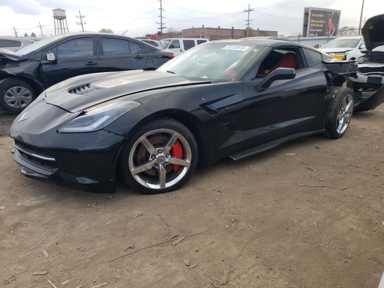 Изображение 1 2014 CHEVROLET CORVETTE STINGRAY Z51 3LT 2014 с VIN 1G1YM2D7XE5125097