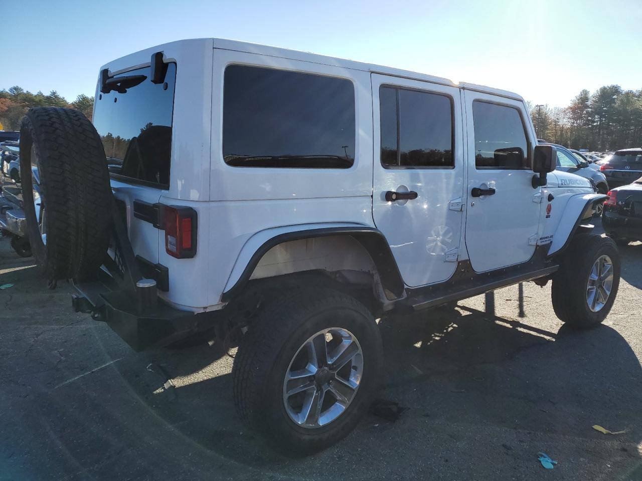 Image 3 of 2015 JEEP WRANGLER UNLIMITED RUBICON 2015 with VIN 1C4HJWFG8FL532093